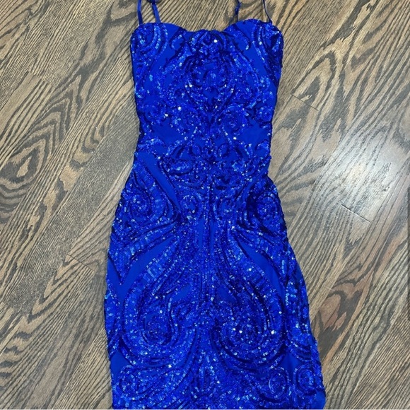 Dresses Dillard Blue Hoco Dress Poshmark